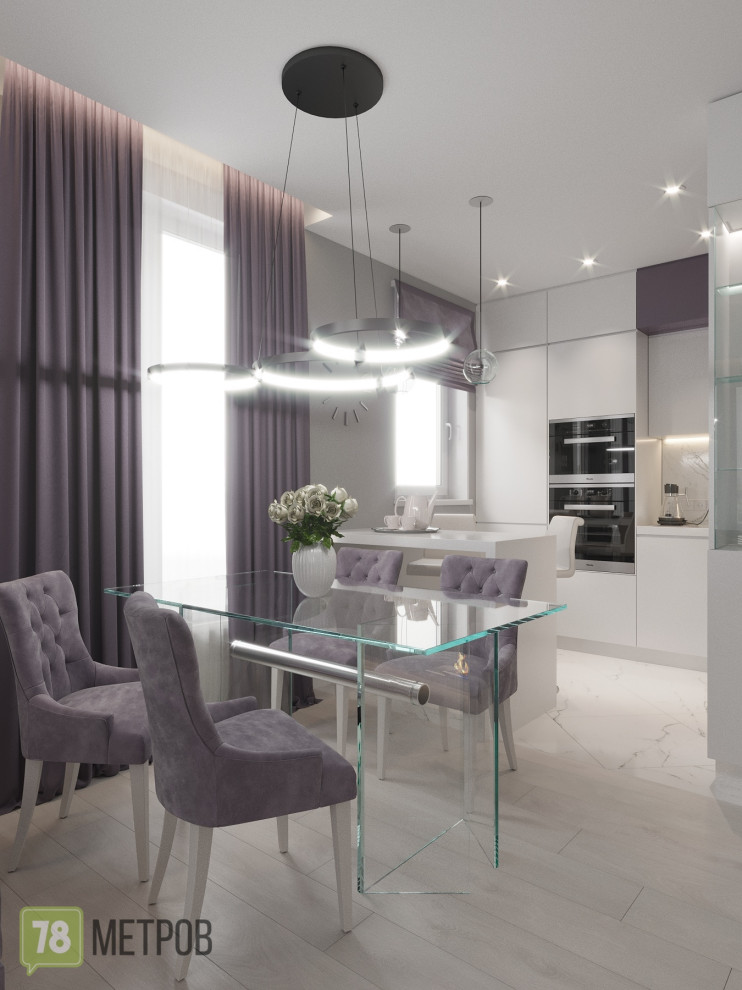 Дизайн-проект квартиры в ЖК "Легенда" на Дальневосточном