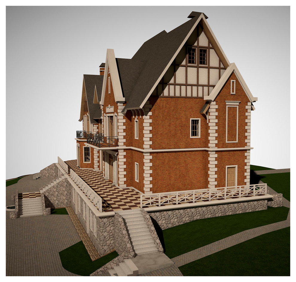 Коттедж в викторианском стиле