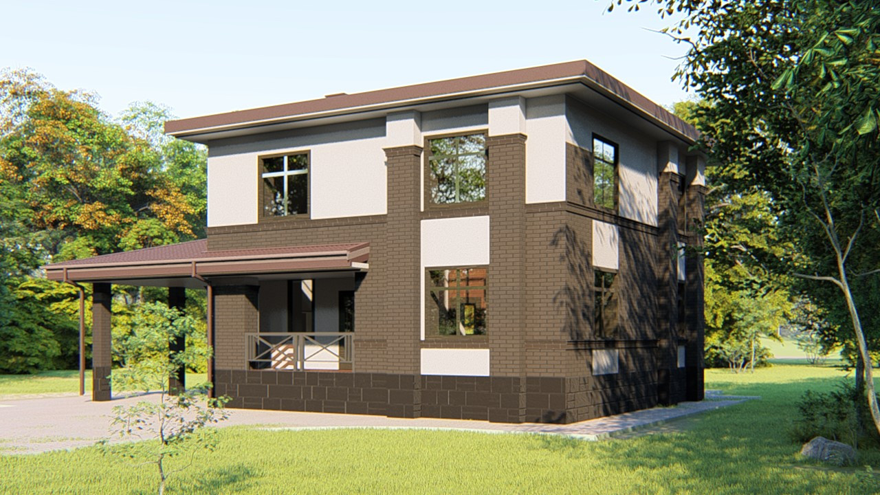 Архитектурные проекты коттеджей, ландшафтный дизайн