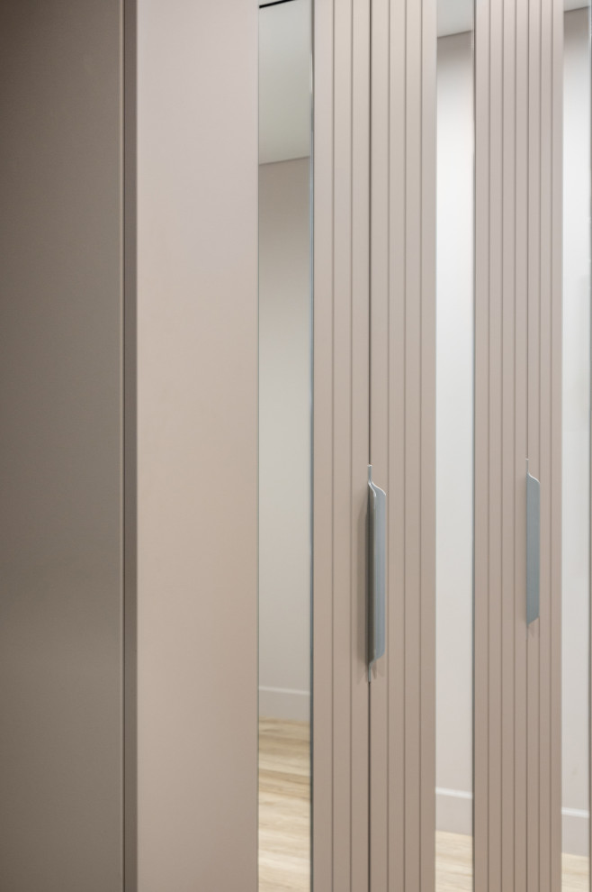 Шкаф с интегрированными зеркалами