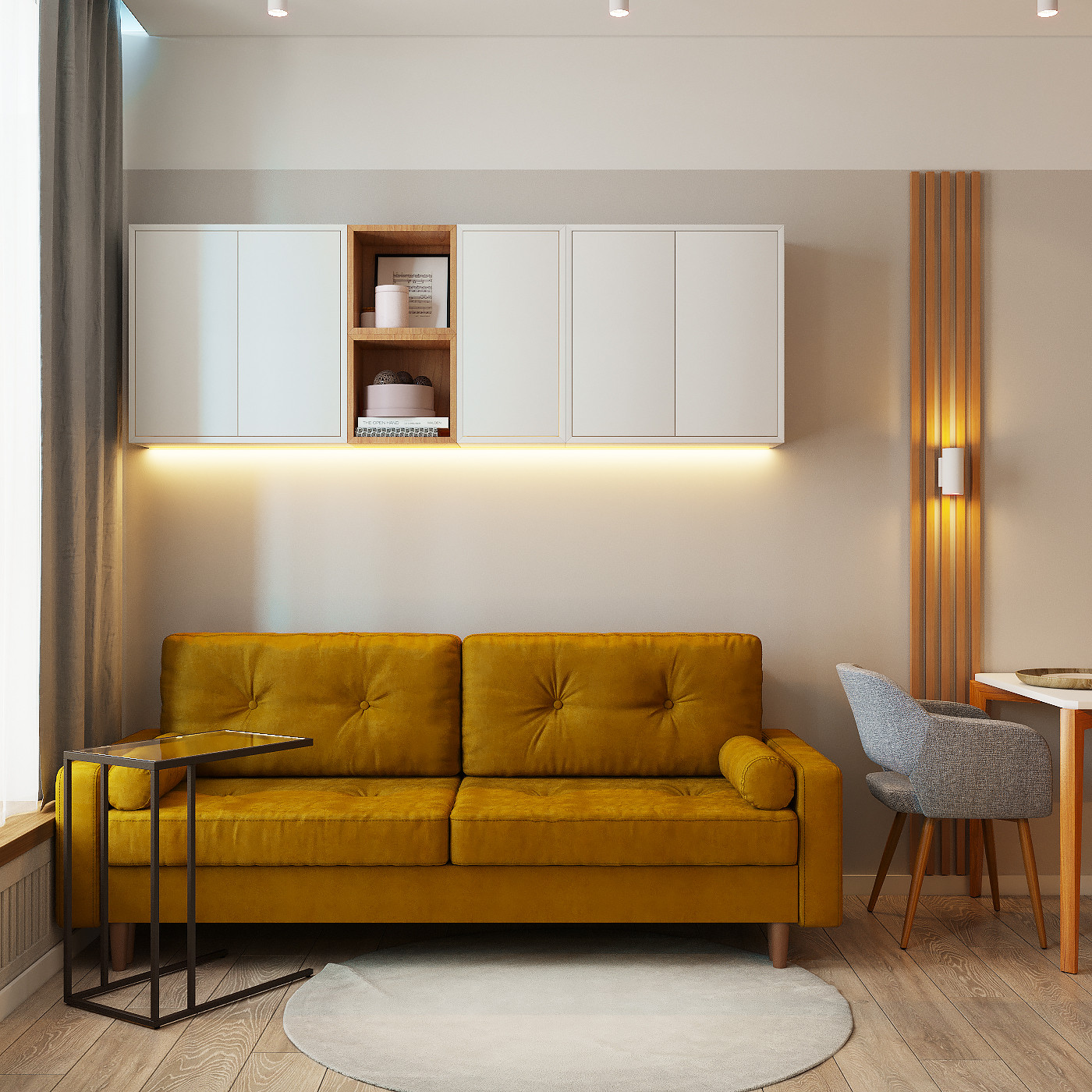 Обложка проекта: Студия для молодой девушки