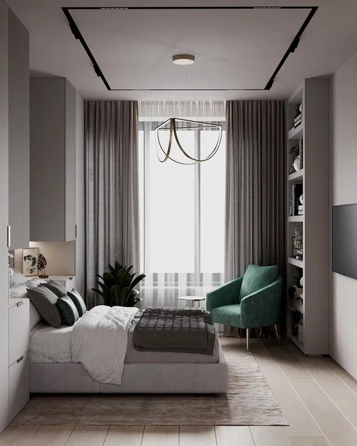 Ремонт квартиры свободной планировки для супружеской пары