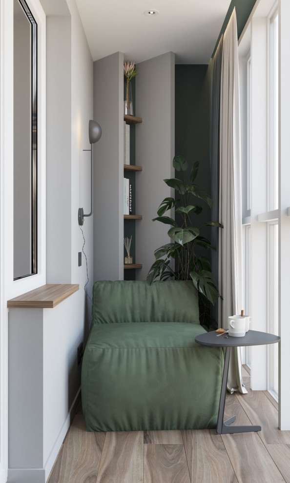 Проект двухкомнатной квартиры #urban_inspiration