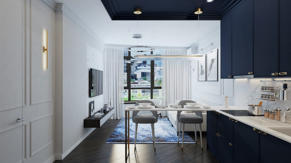 Квартира в стиле контемпорари