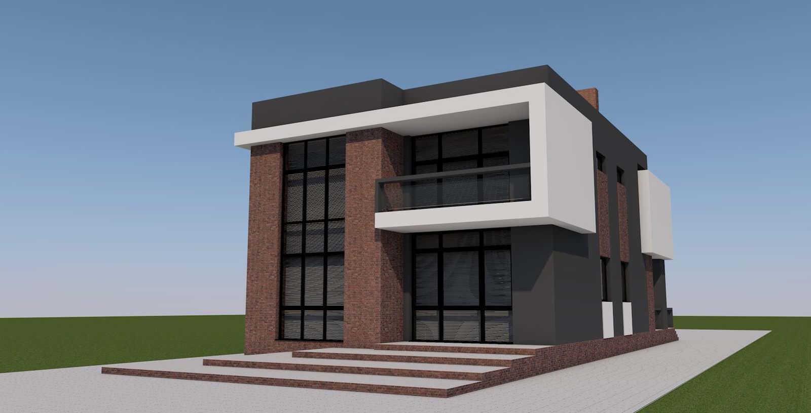 Архитектура дома в стиле Хай-тек