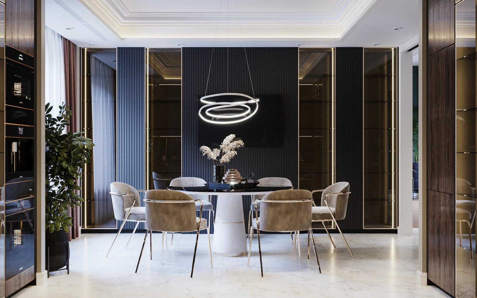 Обложка проекта: Особняк в коттеджном поселке Чайка