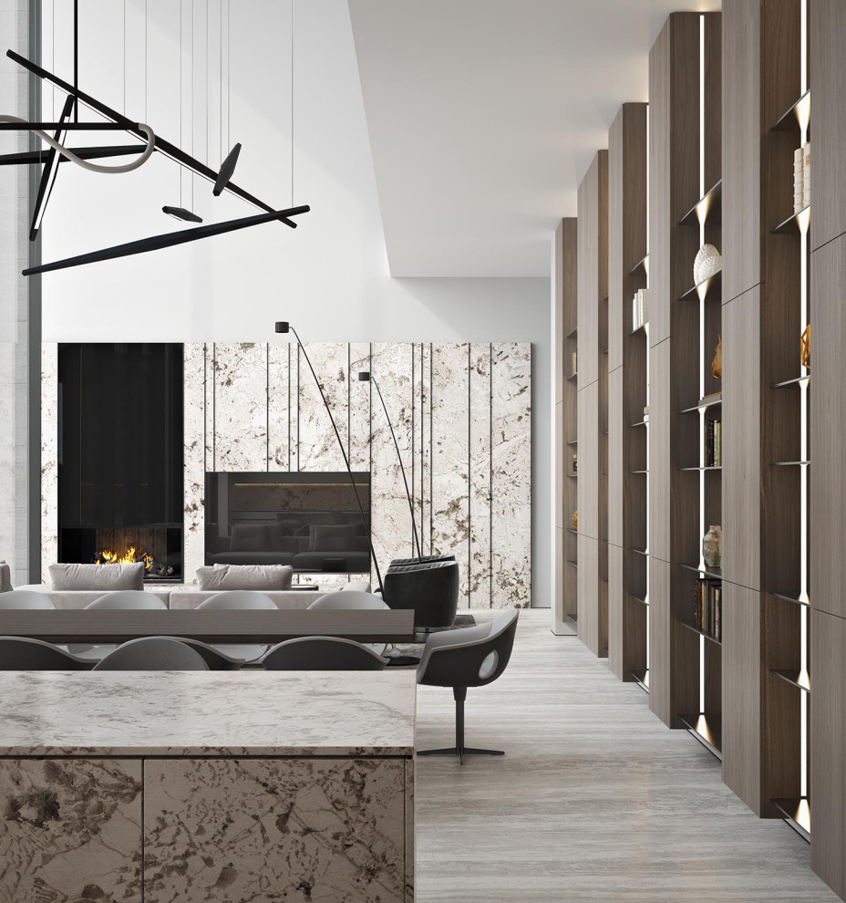 Модерн в 2 этажа