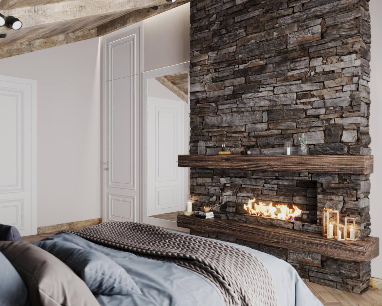 Интерьер дома в КП "Лагри Парк"