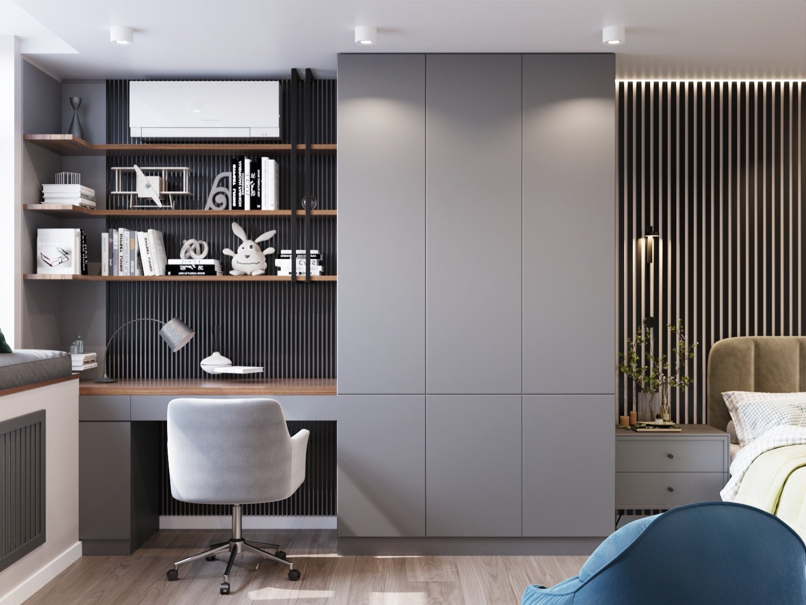 Дизайн детской комнаты для мальчика-подростка