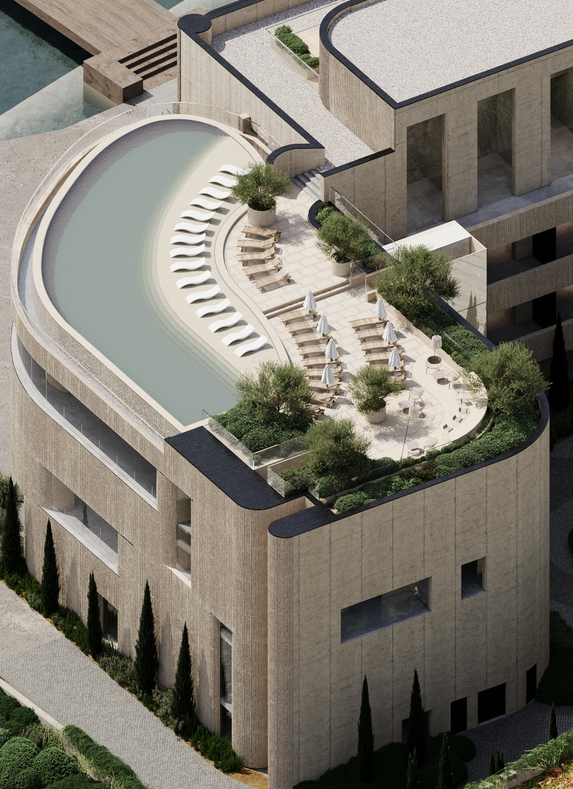 Обложка проекта: Отель на берегу Черного моря