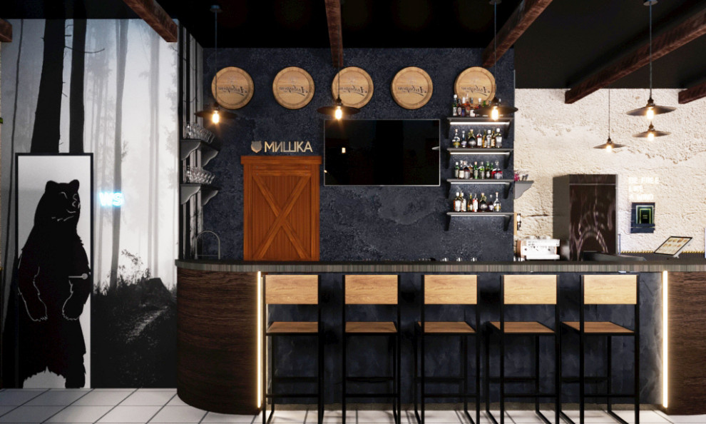 Обложка проекта: Дизайн бара в Спб