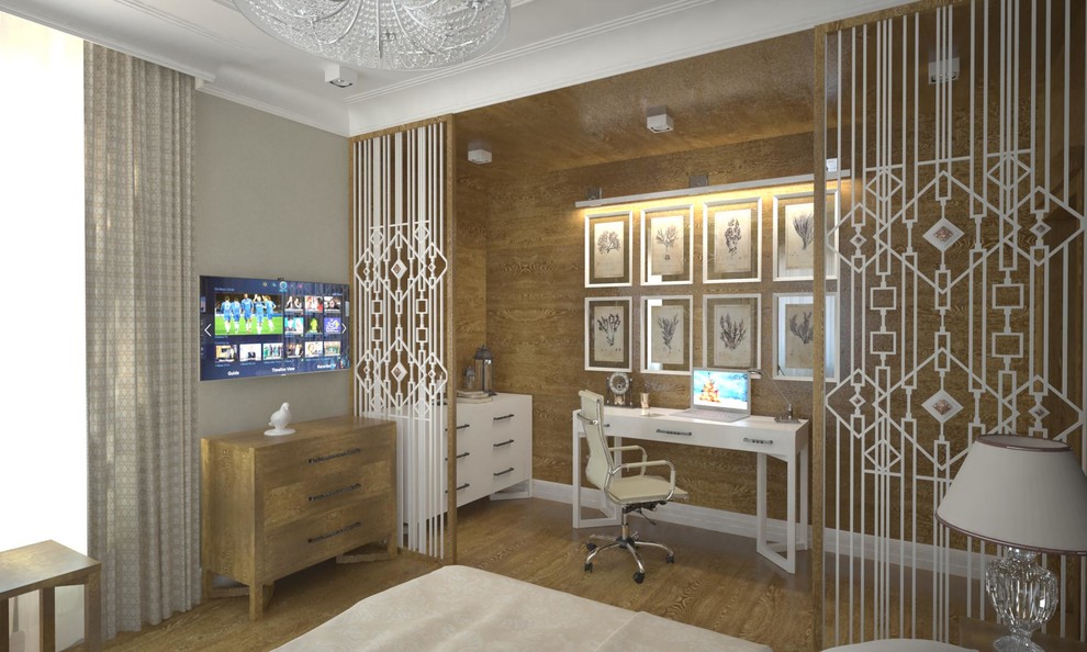 Спальня в частном доме