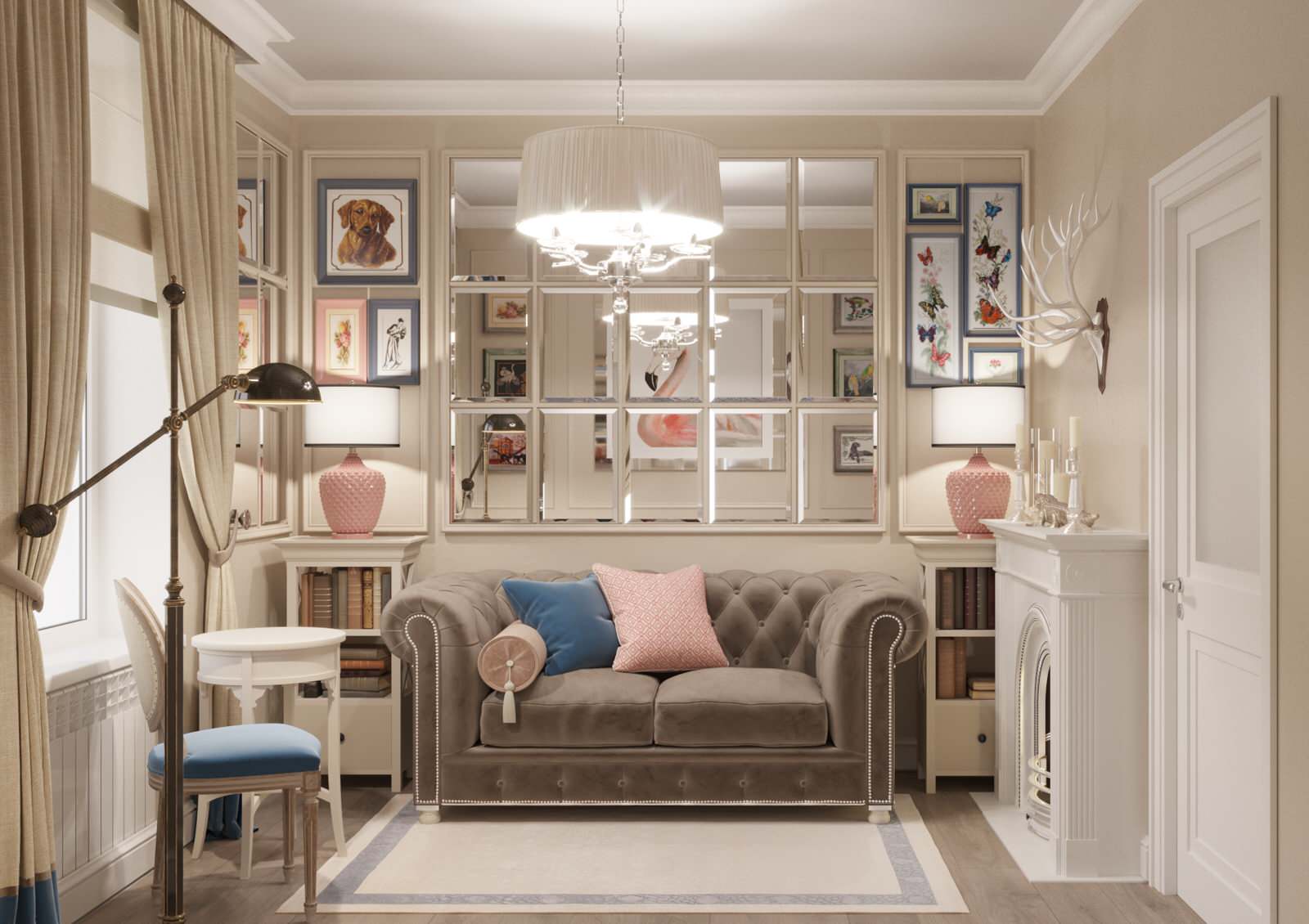 Обложка проекта: Кабинет в квартире