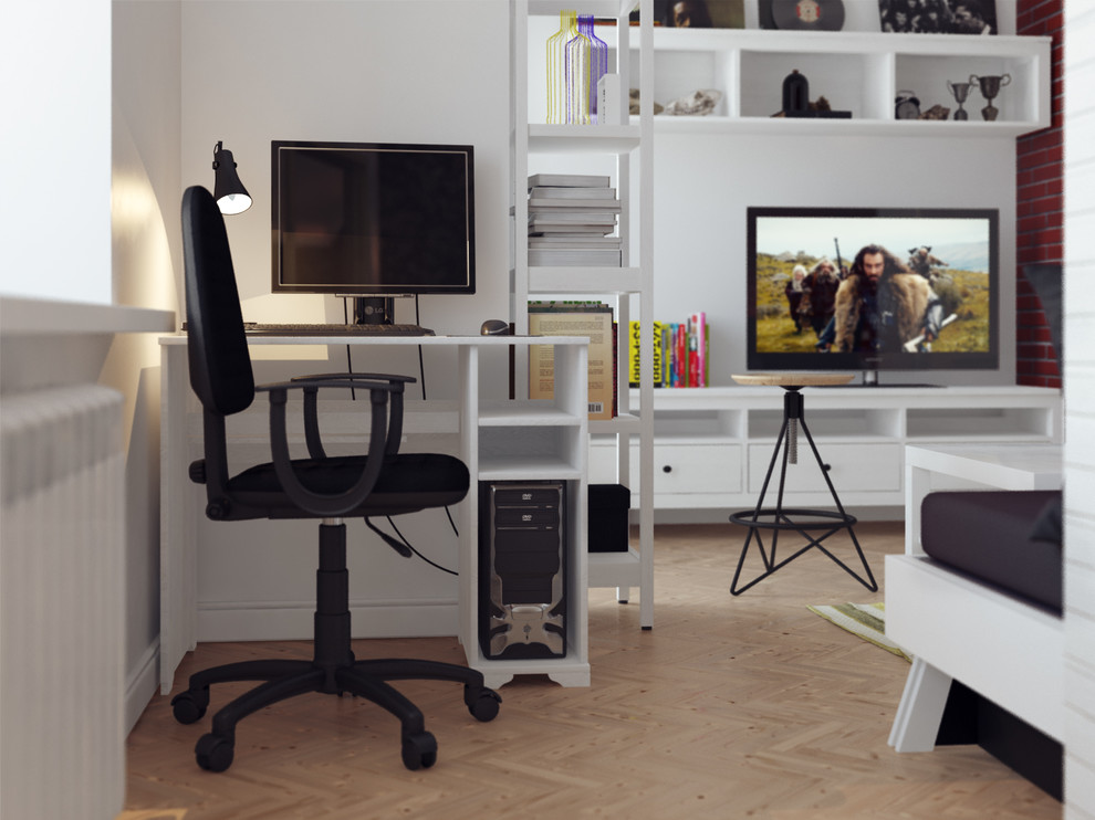 Квартира-студия в Скандинавском стиле