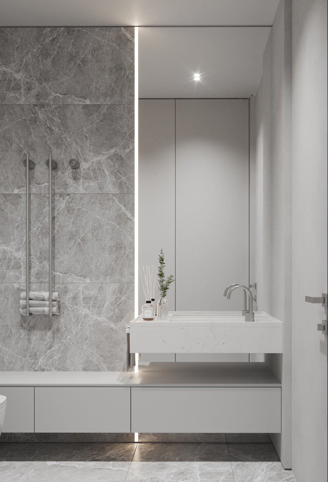 Дизайн-проект квартиры 85м2 в жк Пряники г. Владивостока