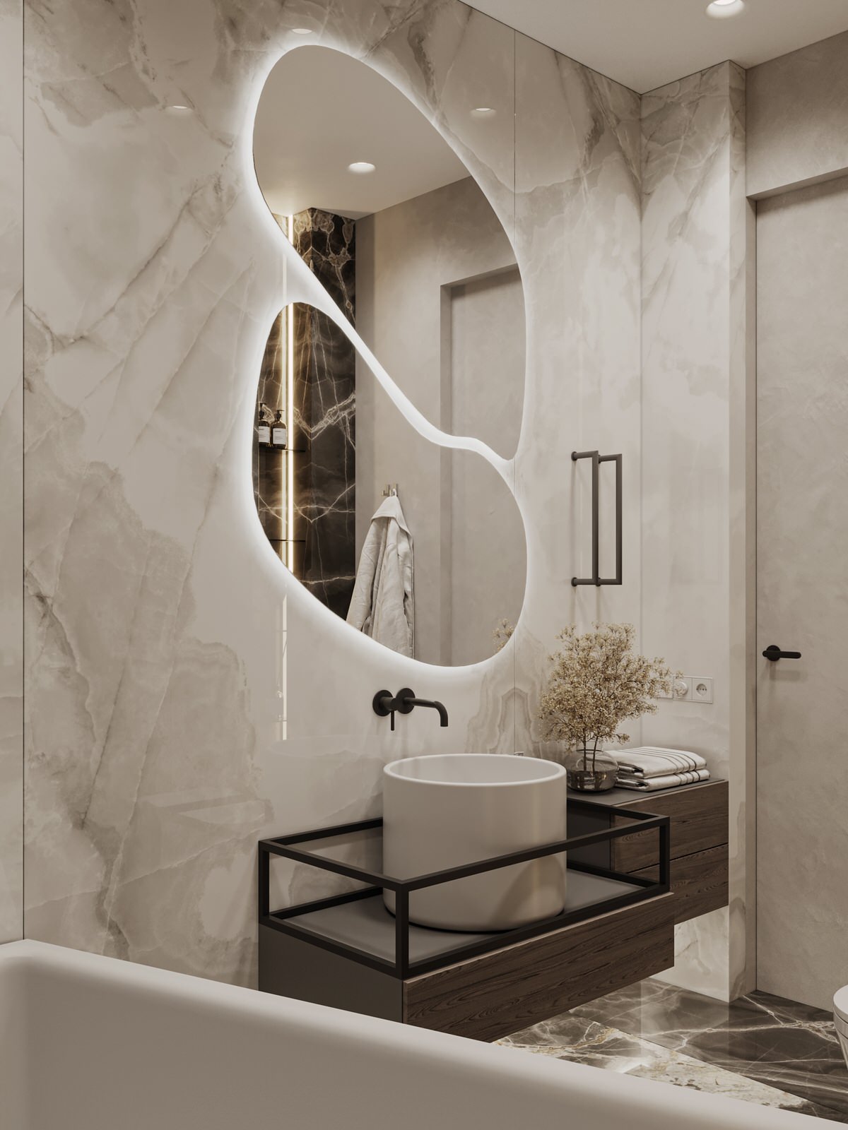 Дизайн-проект квартиры, ЖК Михайловский, Новосибирск