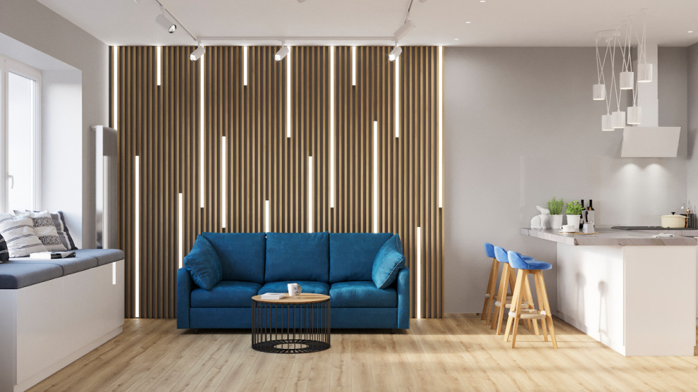 Дизайн-проект для гостеприимной молодой семейной пары