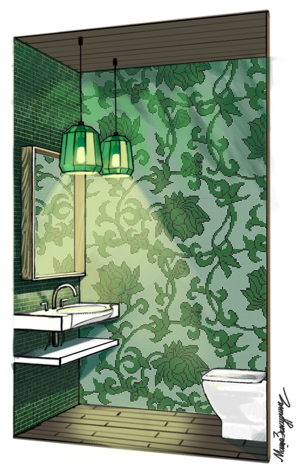 Интерьер в таунхаузе