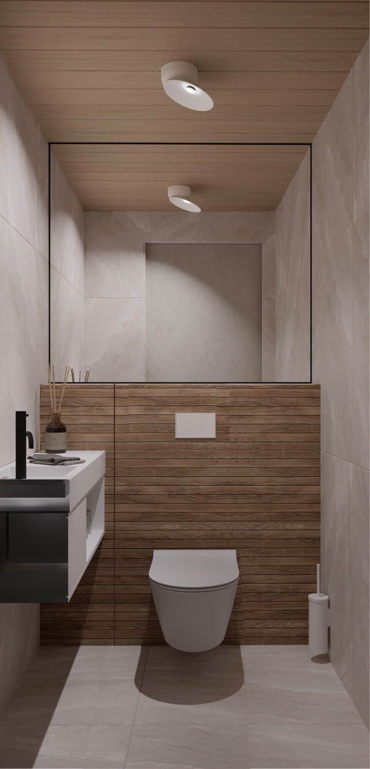 Баня в частном доме.