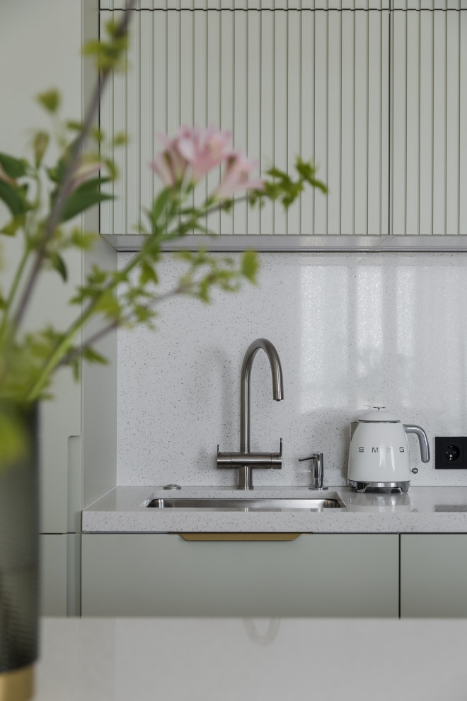 Квартира в мятных тонах