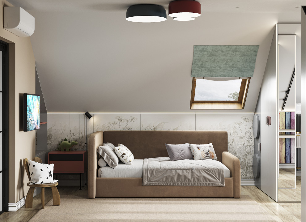 Проект мансарды загородного дома