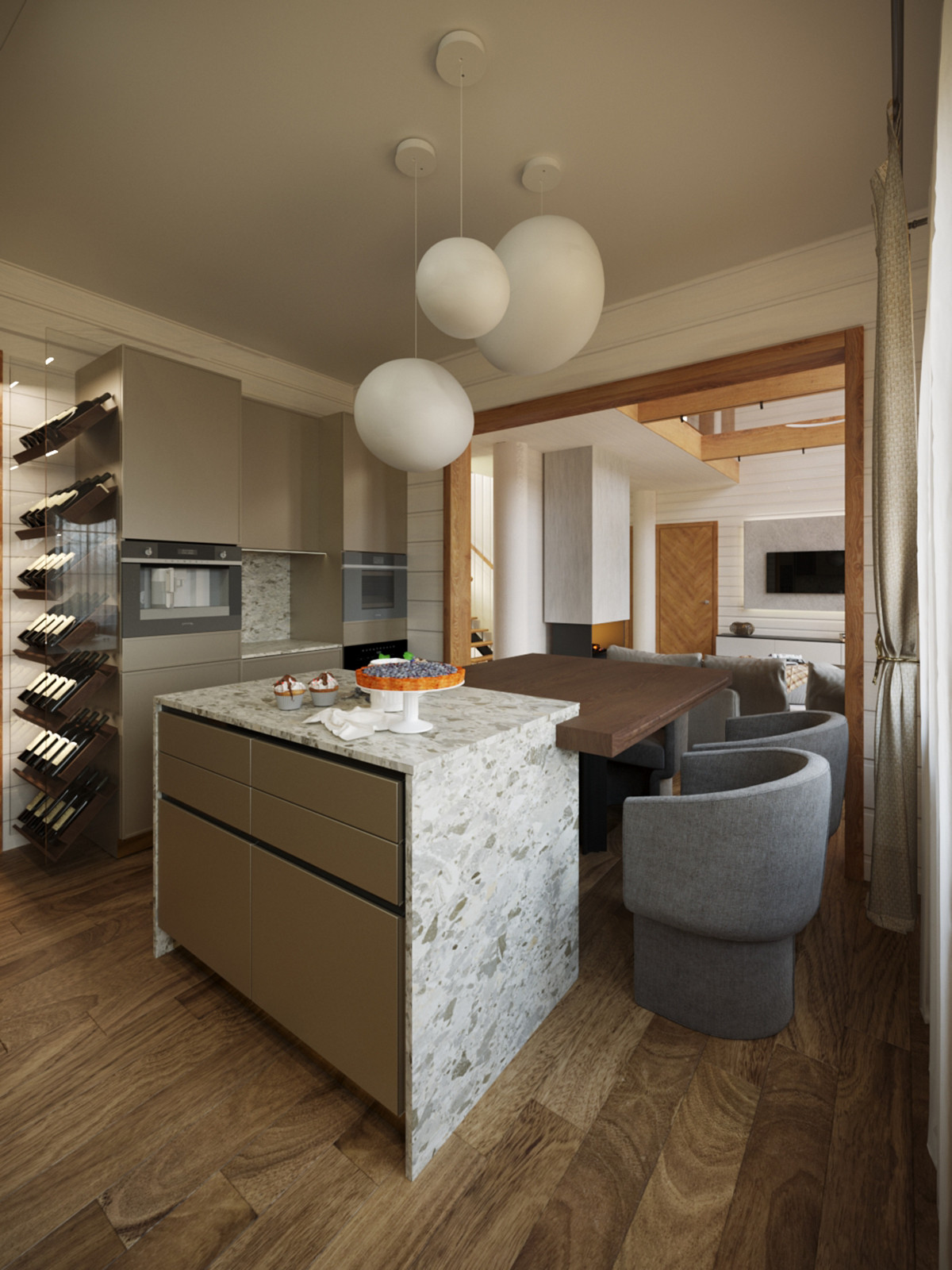 Коттедж из бруса