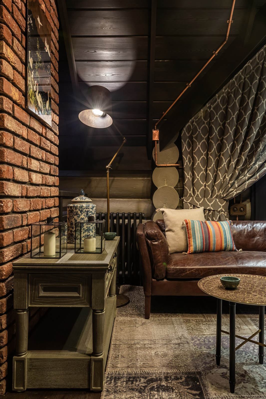 Комната отдыха в стиле шале