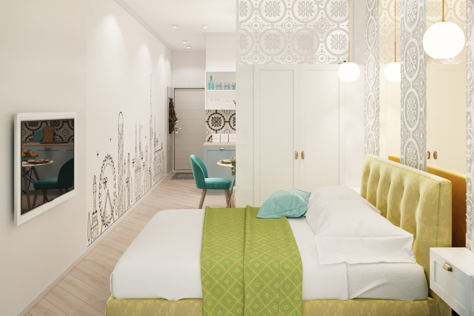 Small studio for rent on the seaside