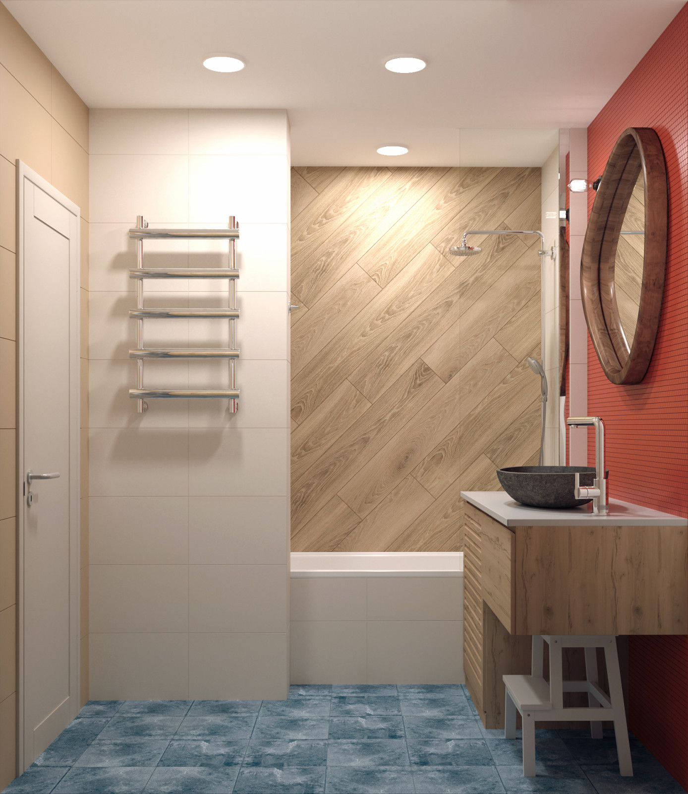 Обложка проекта: Интерьер с камерунской шляпой