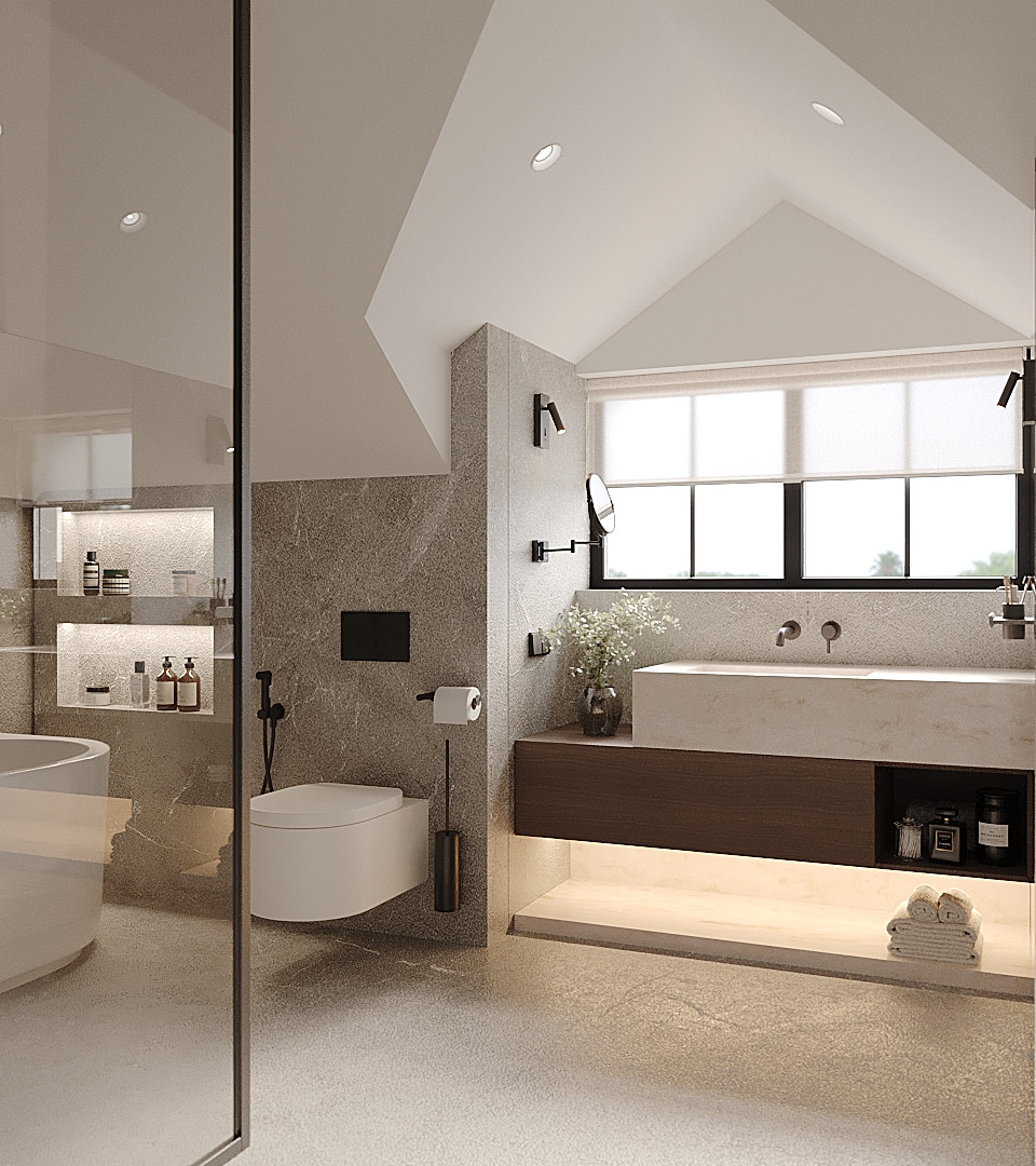 Дизайн-проект загородного дома в пригороде Лондона