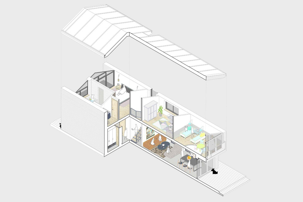 Взрыв схема интерьера