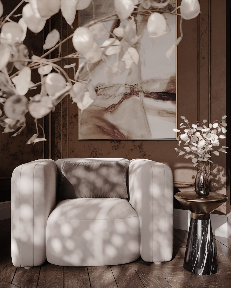 Проект "Бархат", интерьеры таунхауса