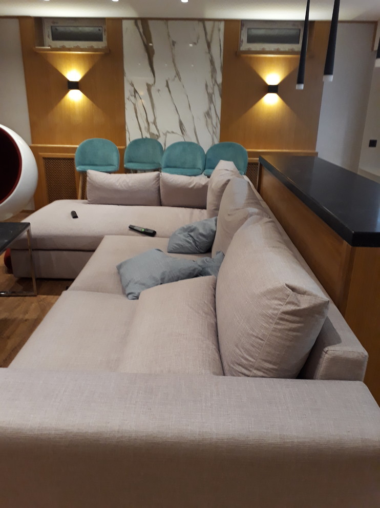 Дизайн проект спа-зоны и комнаты отдыха в загородном доме