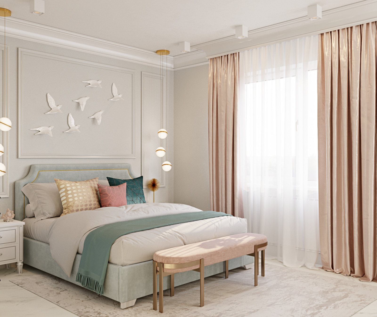 Дизайн-проект спальни / г. Дюртюли