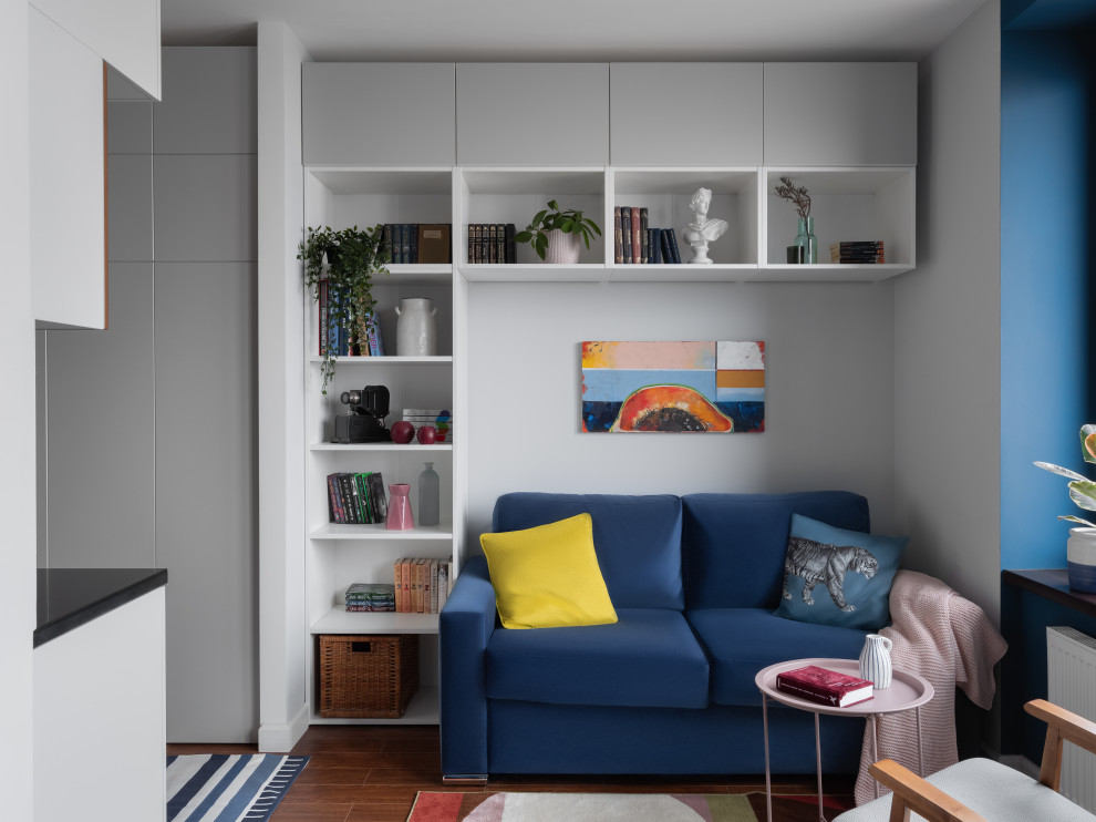 Houzz тур: Квартира 29 кв.м с кухней в коридоре
