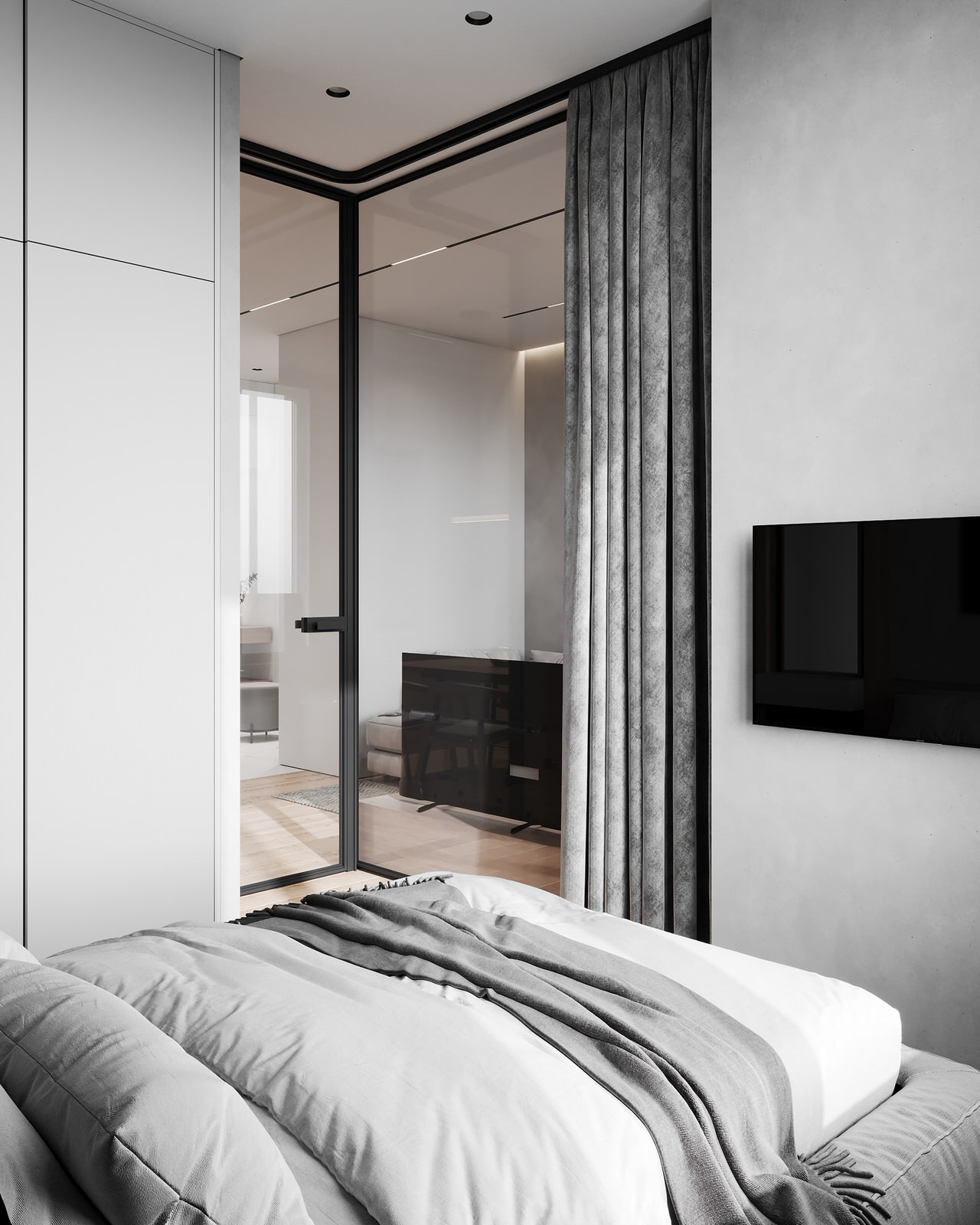 Современная квартира для молодой пары