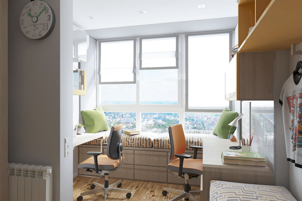 Детская комната для двух мальчиков "Лучезарный"