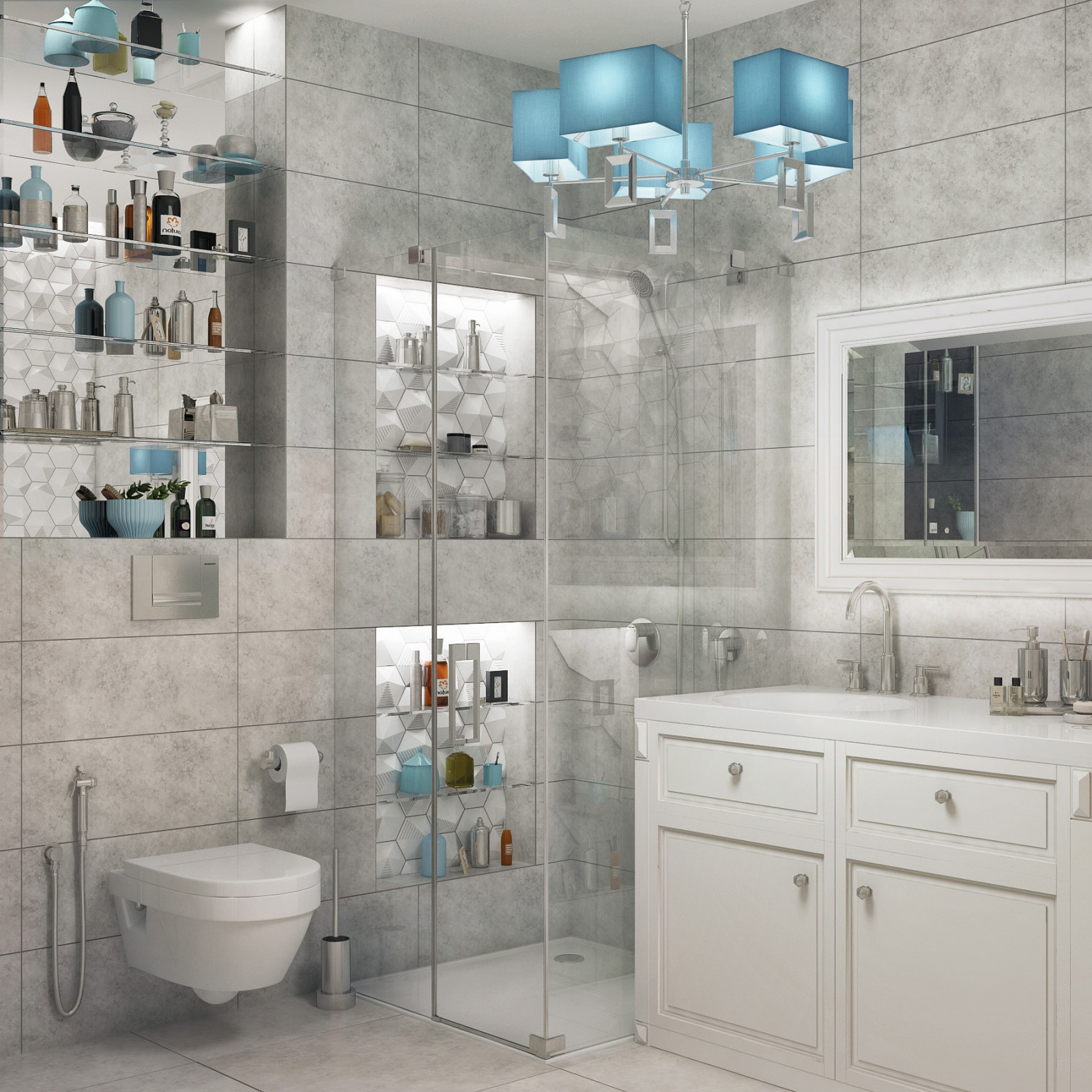ЖК Одинбург, 3 комнаты, 80 м²