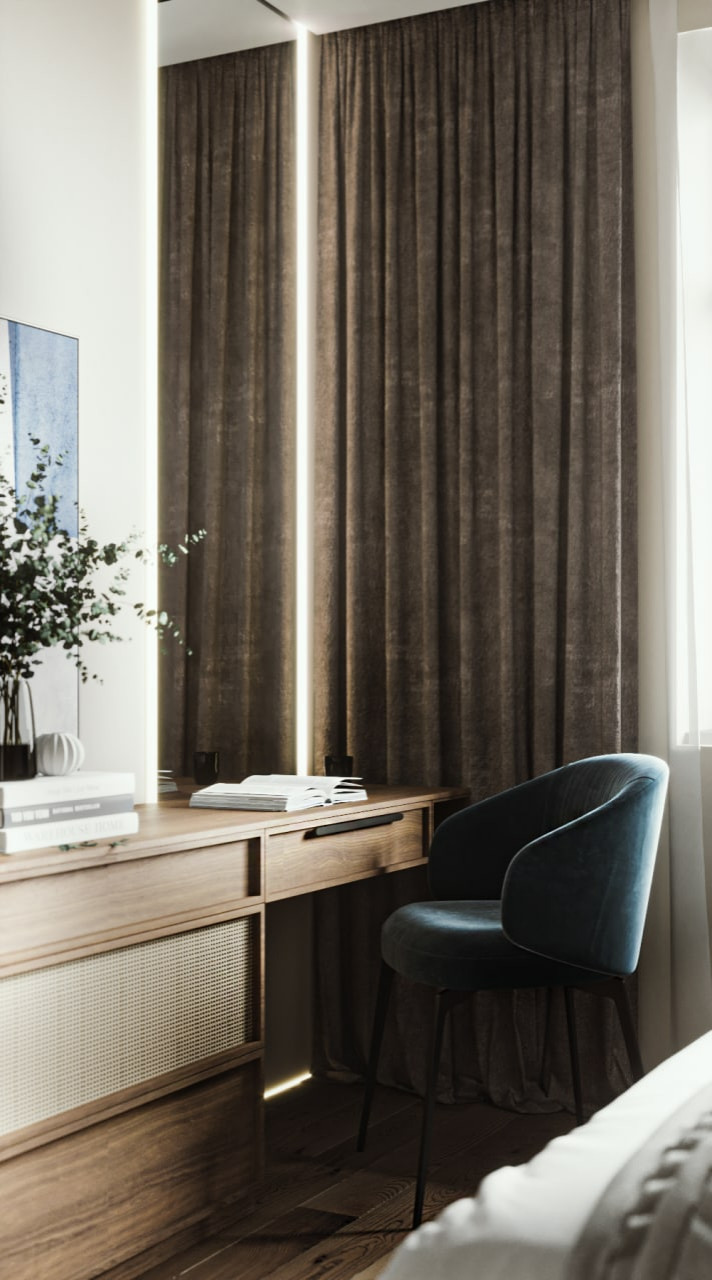 Обложка проекта: Квартира в природных тонах