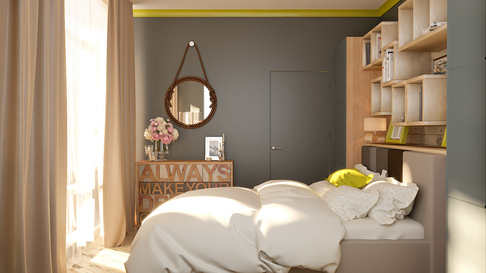 Квартира в стиле лофт в ЖК "V-houze"