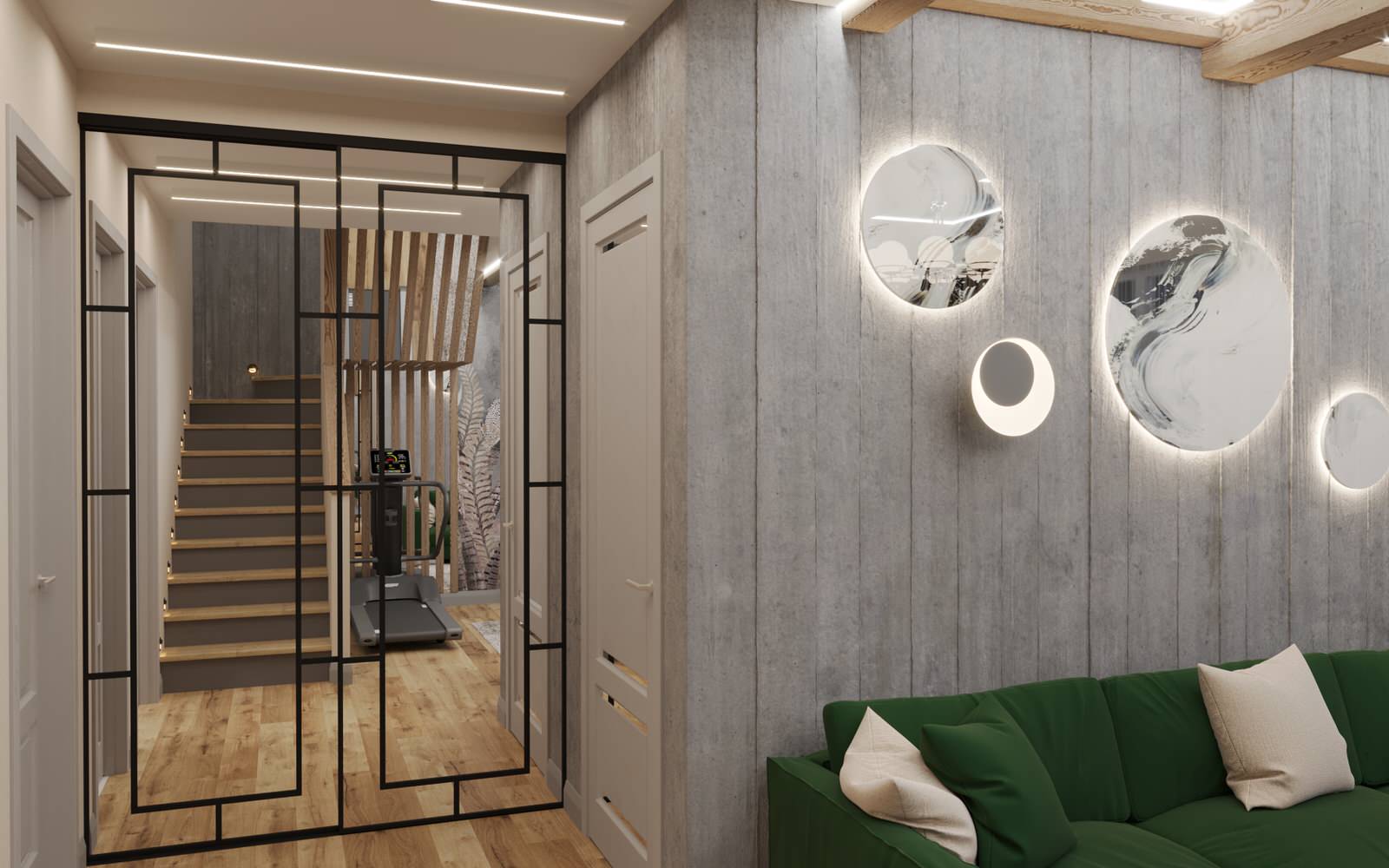 Таунхаус с большой ванной