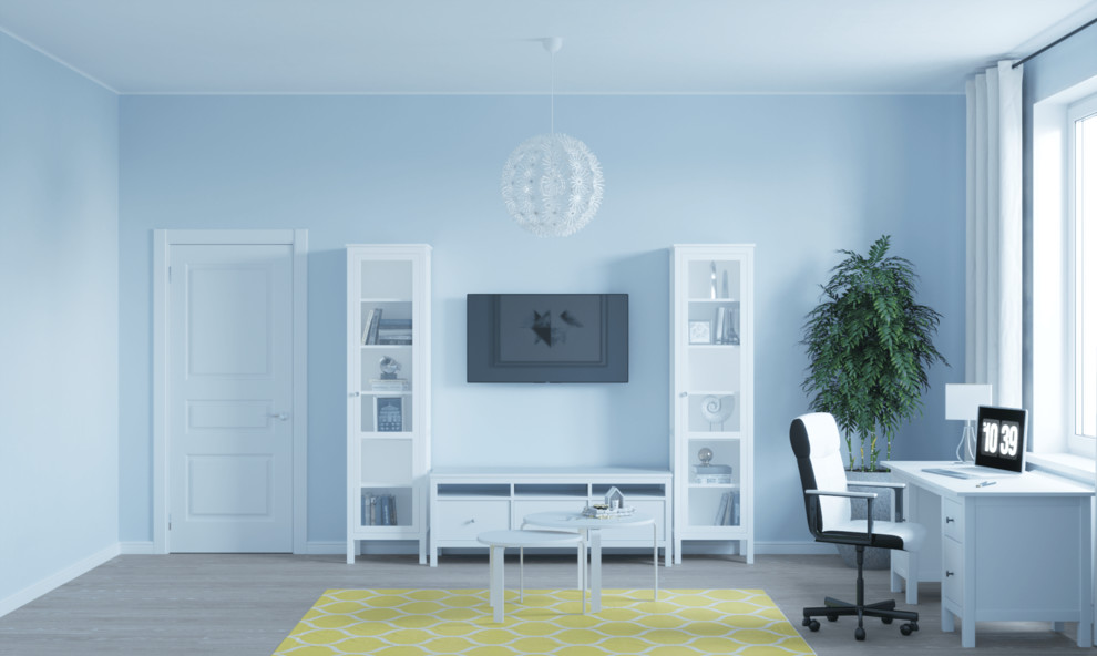 Дизайн квартиры в ЖК "Цветной бульвар", дизайн в скандинавском стиле