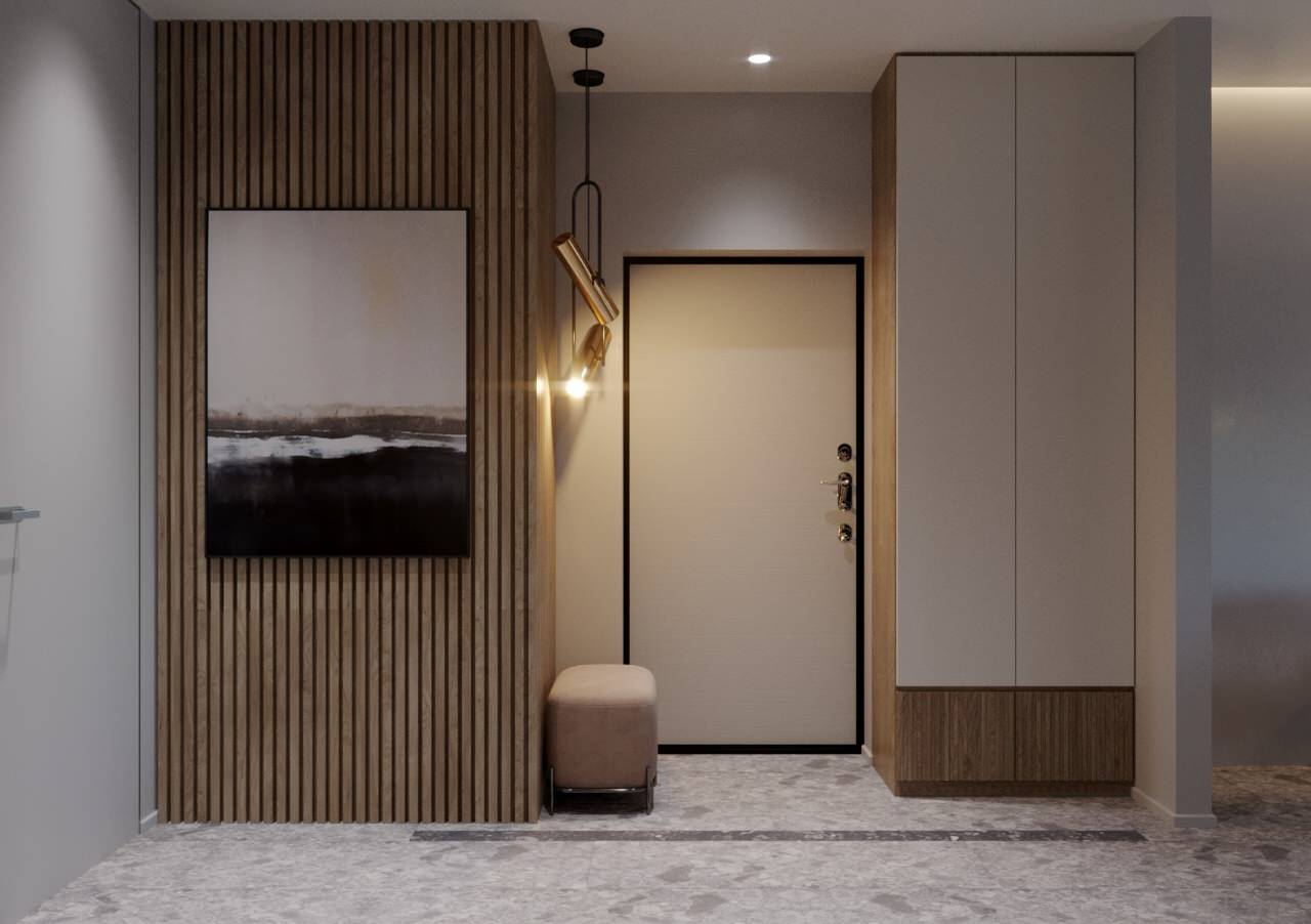 Двухкомнатная квартира в современном стиле