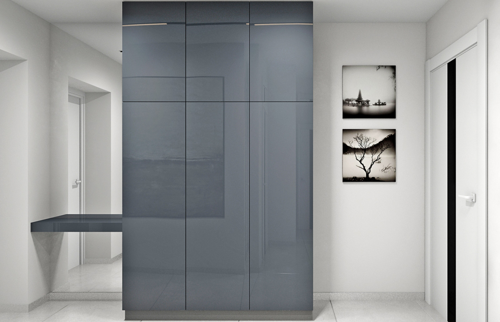 Прект современной гостиной