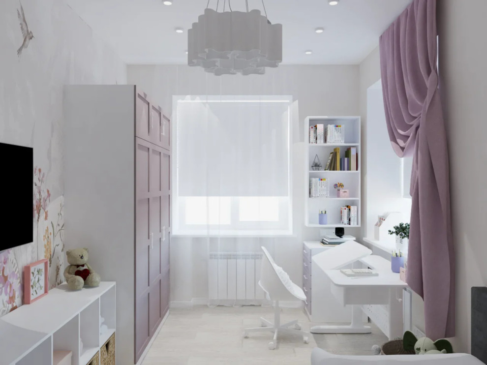 Варианты визуализации детской для девочки