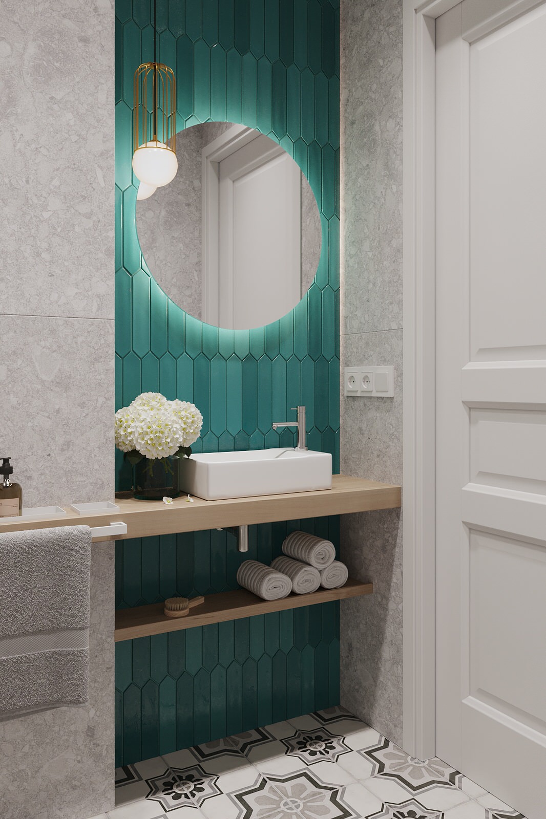 Дизайн проект квартиры 65м ЖК Зенит