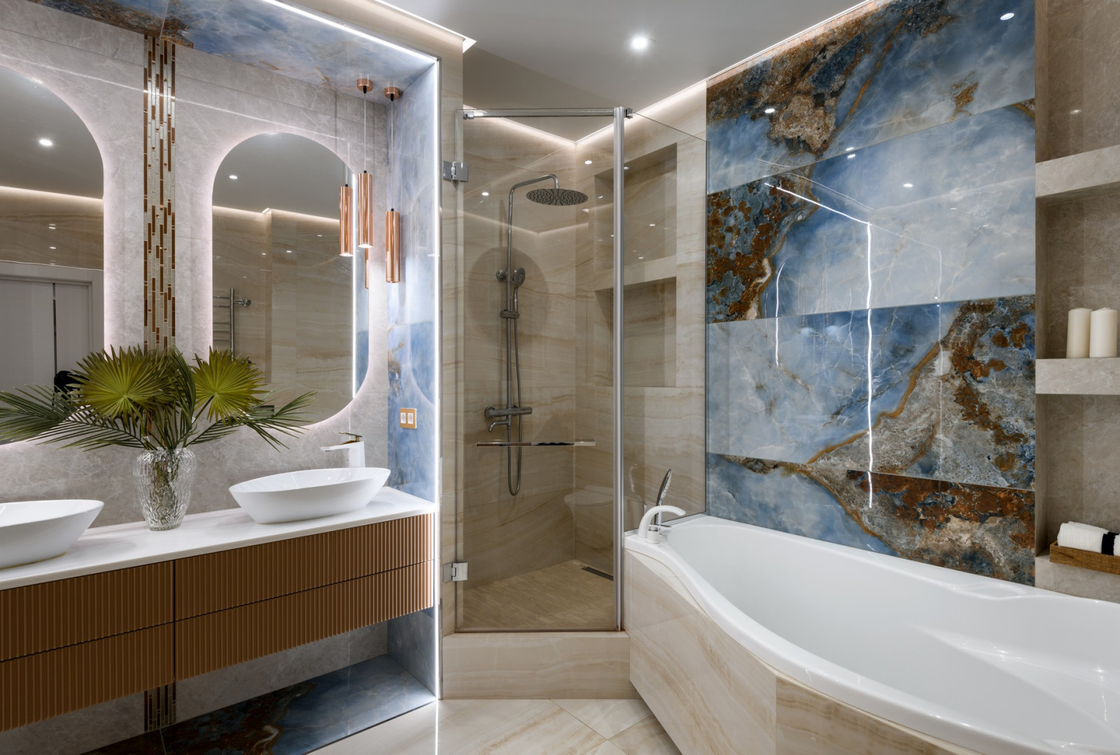 2022г. Фото квартиры 108 м2 в ЖК "Оазис"