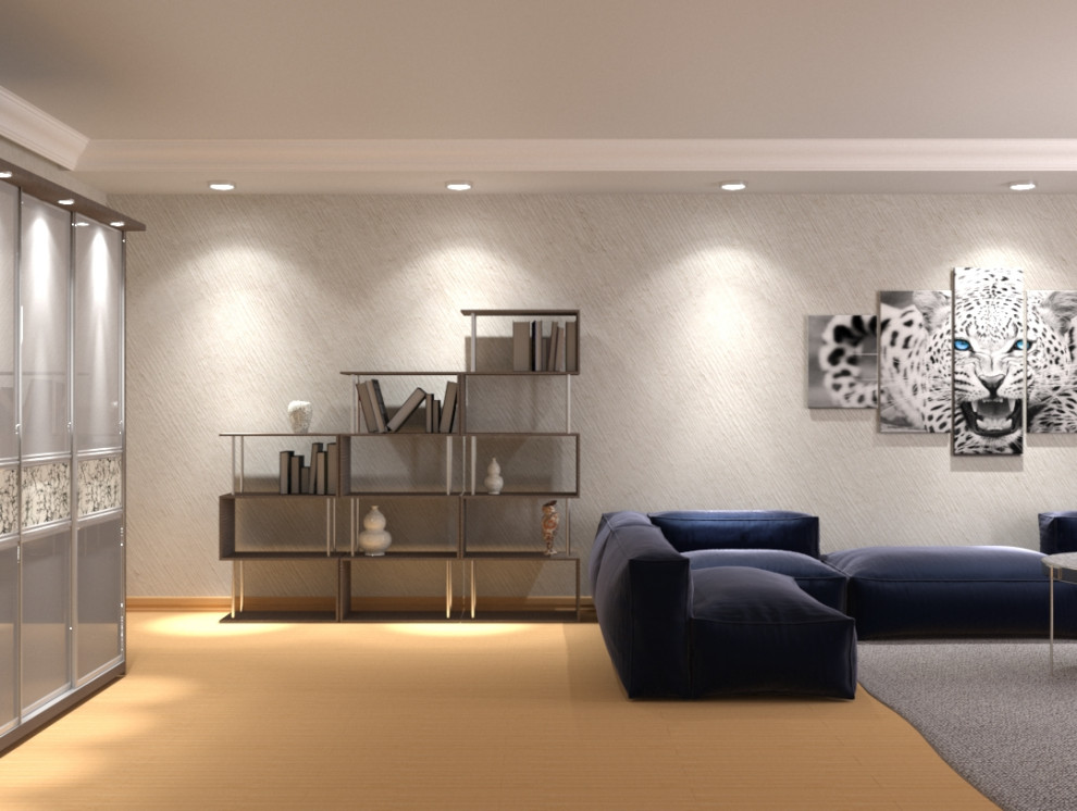 Обложка проекта: Визуализация Гостиной