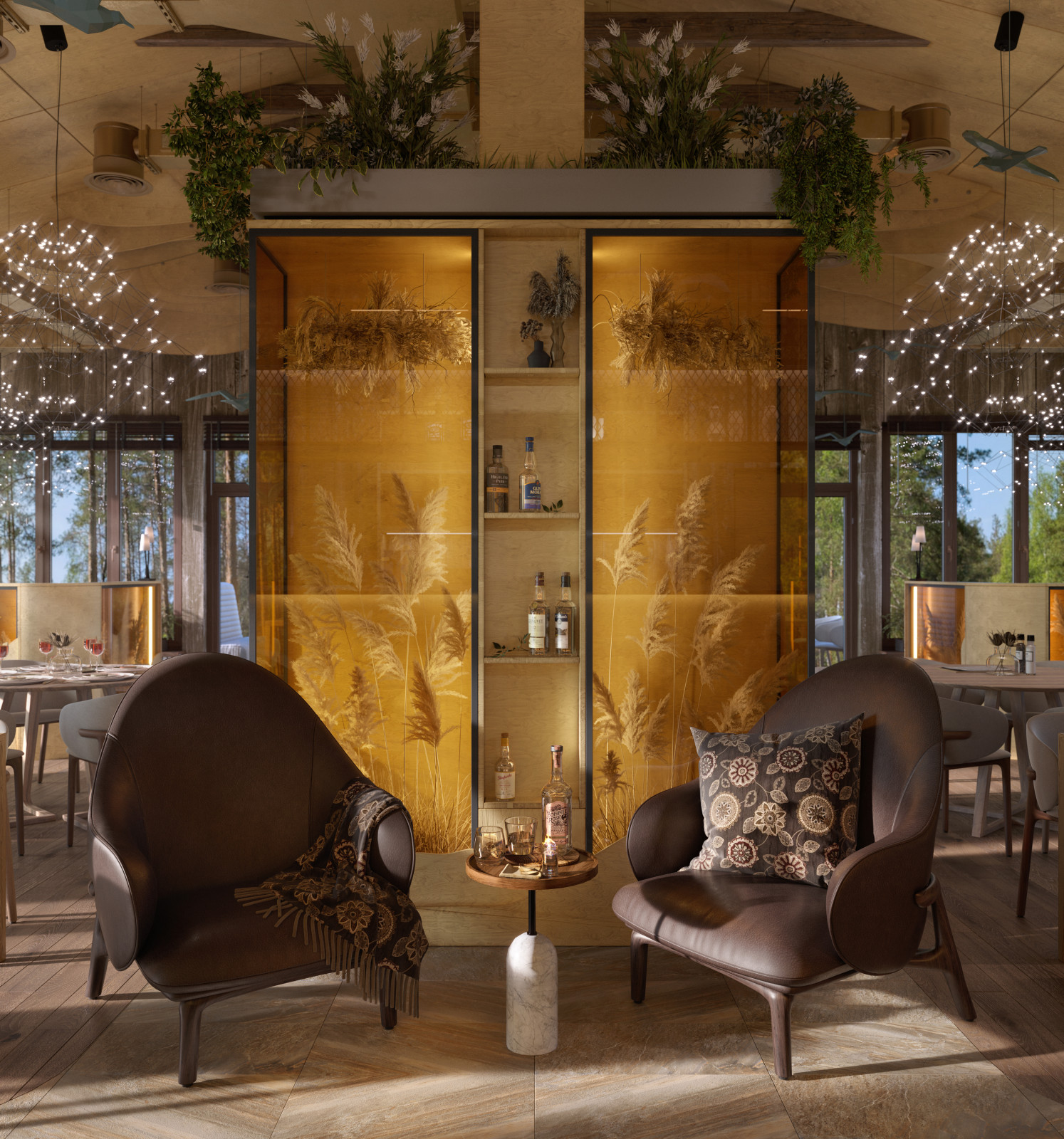 Лесная ривьера, Дюны