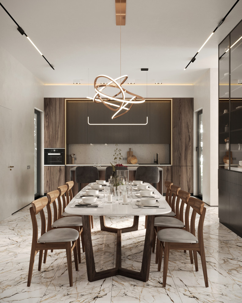 Загородный дом, минималистичный и строгий